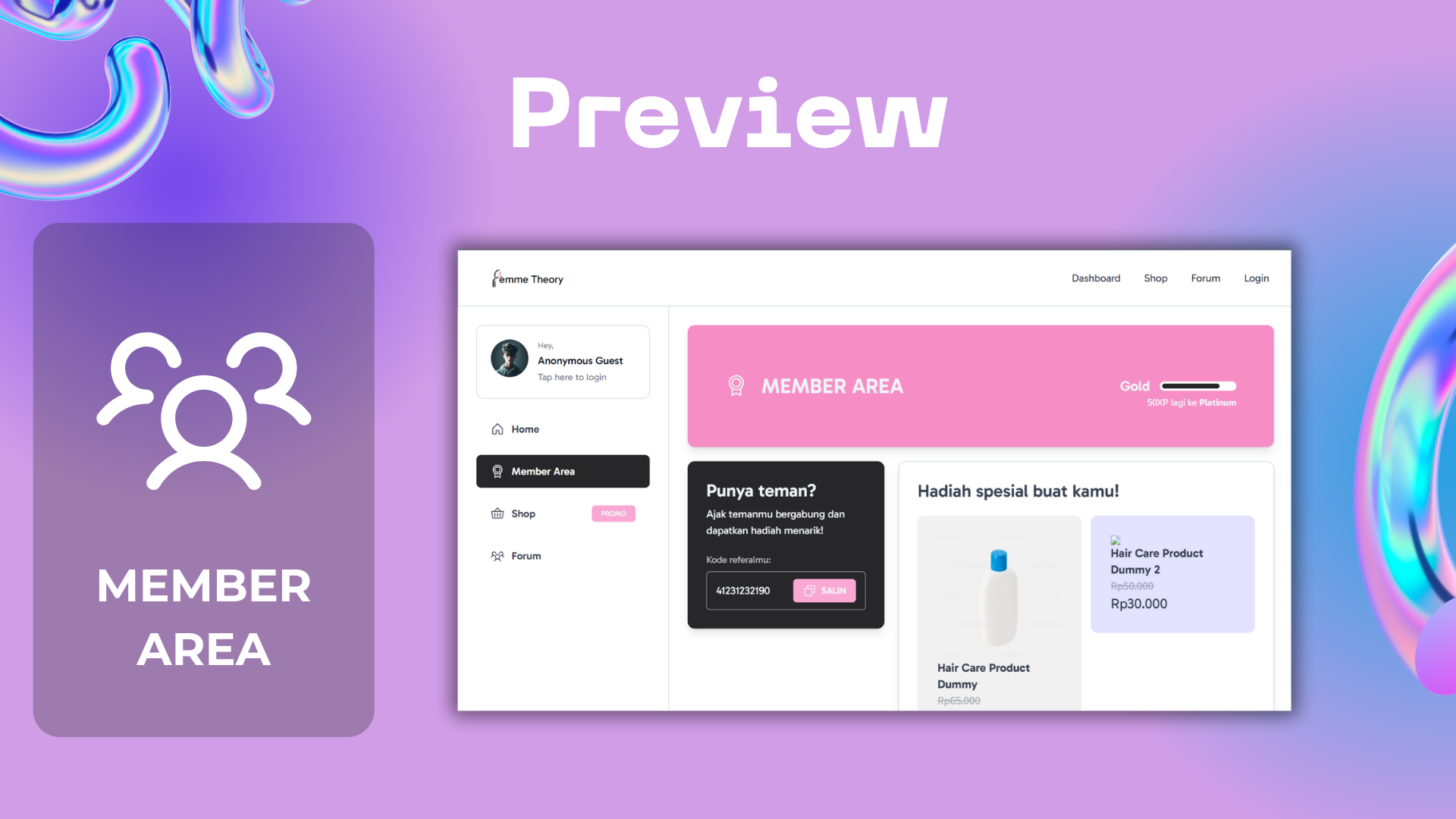 Member Page